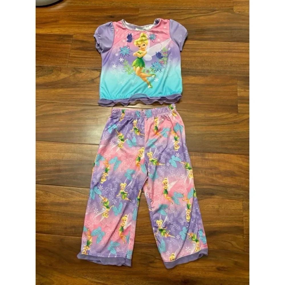 Disney Fairies Tinkerbell 2 piece pajama set